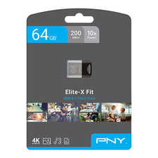 فلش مموری پی ان وای  FLASH PNY Elite-X FIT 64GB USB 3.1